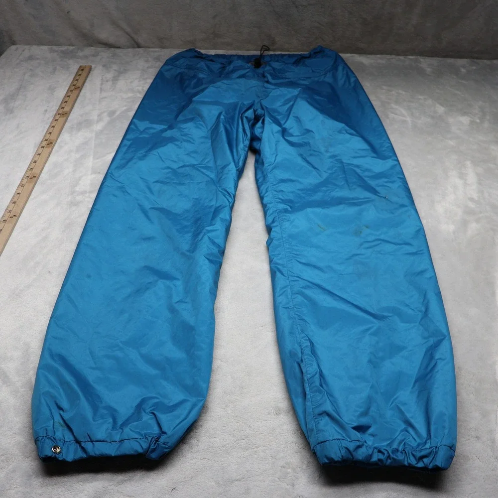 North Face‎ Snow Pants Men Medium Blue Lightweight Gore Tex Waterproof 28x32